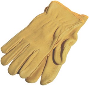 buckskin work gloves