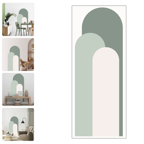 Green Wall Stickers Living Room Arch Decal Wallpaper Classroom Decor