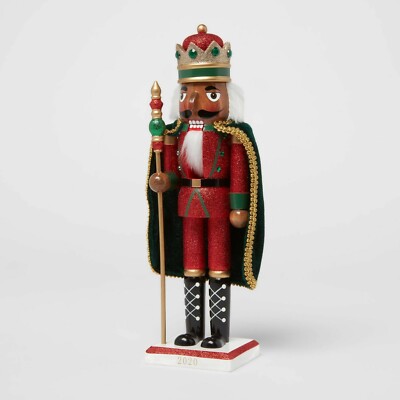 2020 Afrikanische American Nussknacker King W Grun Kap Traditionell Xmas Urlaub Ebay