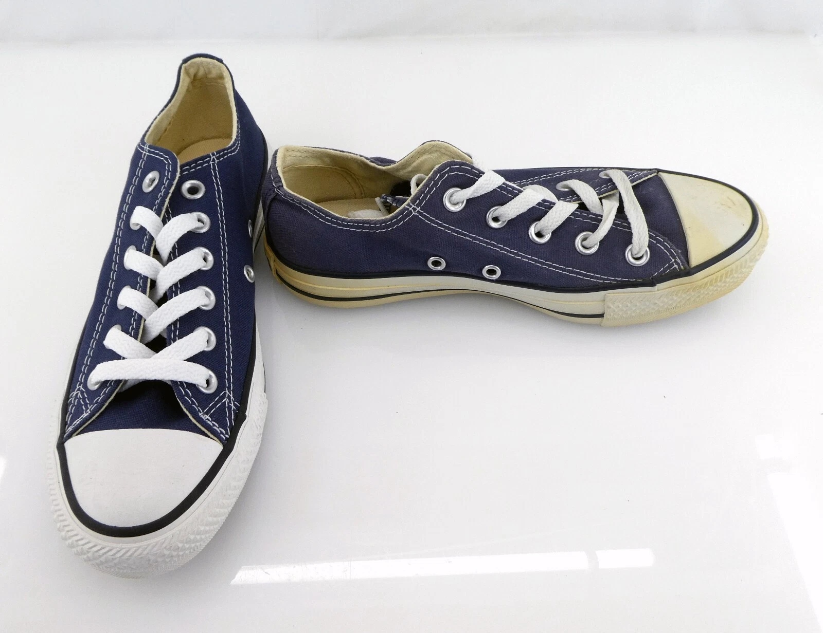 Scarpe Converse Chuck Taylor All Star Ox blu navy sneakers non corrispondenti donna 6 5 6