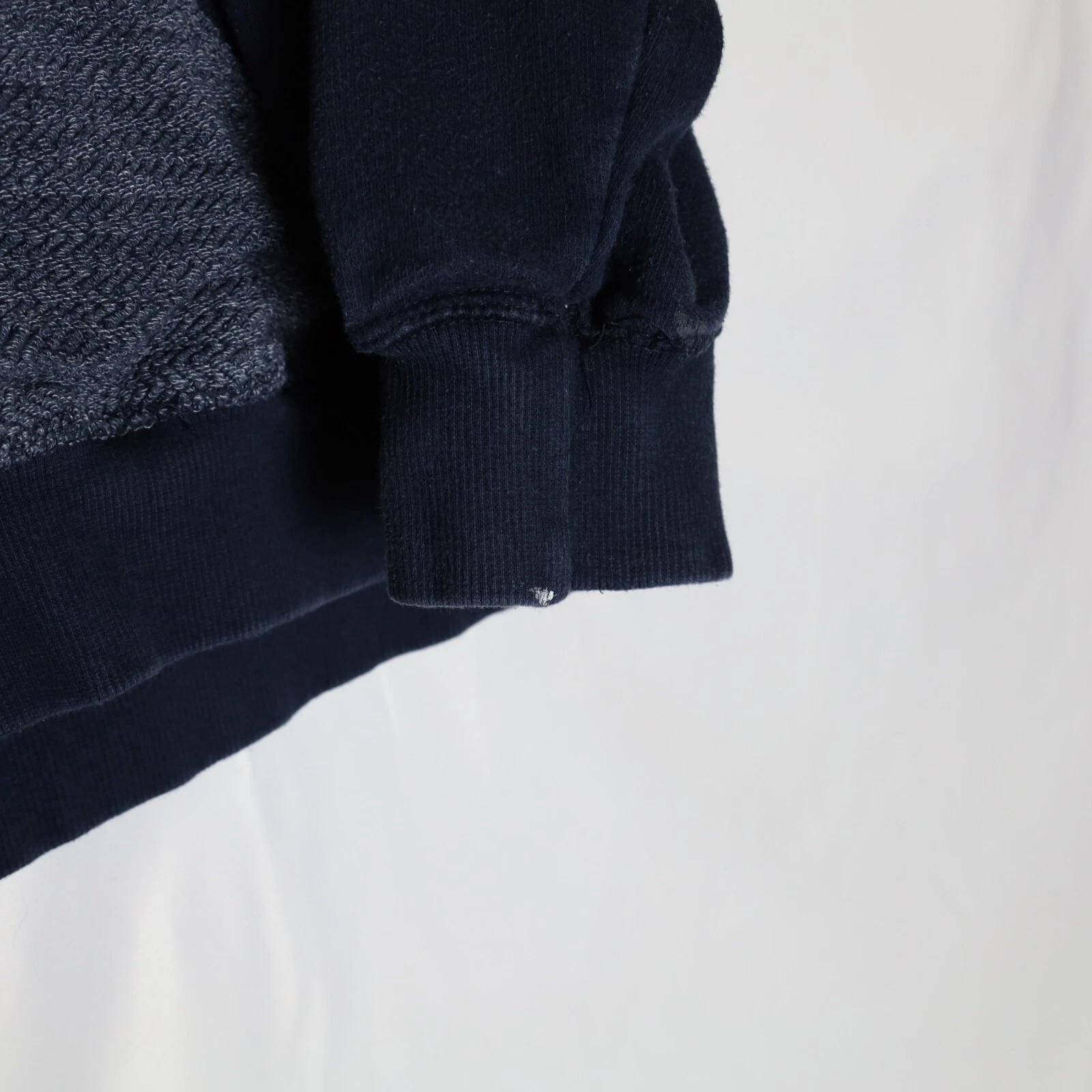 VETEMENTS Felpa con cappuccio Basix of America adulti M blu scuro manica lunga pullover titanic