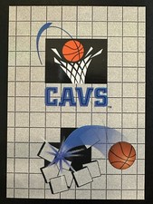 1994-95 NBA Hoops Cleveland Cavaliers Team Logo Basketball Card Skybox #395