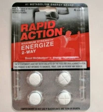 Rapid Action Energize 2-Way Energy Pills Metabolism Booster, 9 pack  36 pills