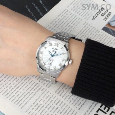 Seiko ALBA Proceed Y974-6A20 Quartz Watch Roman Numeral Dial Unisex-Working! Seiko mens roman dial - Gem main image 2
