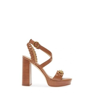 Michael Kors Womens Kailey Platform Heeled Dress Sandals Luggage Size 9.5M  NIB | eBay