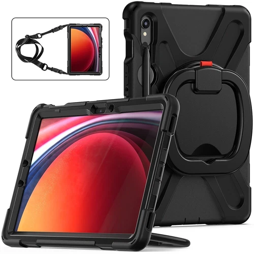 For Samsung Galaxy Tab S9 Ultra S9 Plus S8 Rotating Shockproof Carry Tablet Case - 第 16/89 張圖片