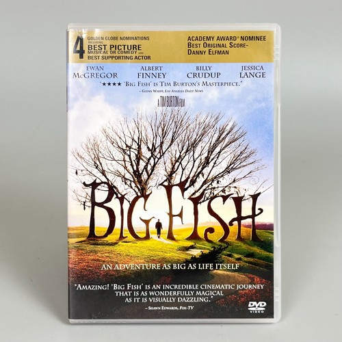 Big Fish DVD Tim Burton 2004 Ewan McGregor Billy Crudup Albert Finney - Picture 3 of 7