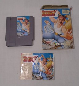 HAMMERIN' HARRY ANCIEN JEU VIDEO NES NINTENDO BOITE + NOTICE + CARTOUCHE