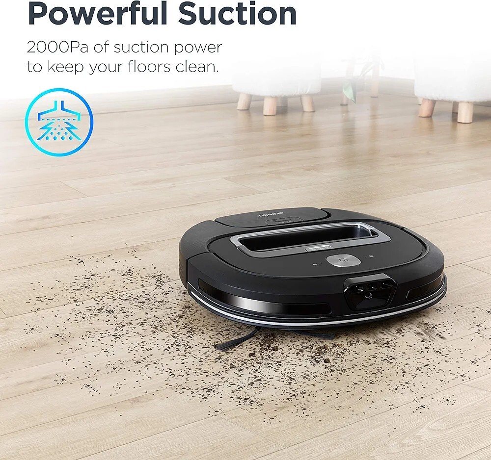 EZVIZ RE4 Plus Robot Aspirapolvere Lavapavimenti con Base Svuotasacco EZVIZ RE4 Plus Robot Aspirapolvere Lavapavimenti con Base Svuotasacco