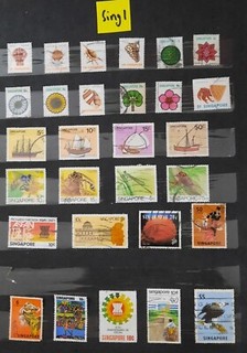 Stamps from Singapore