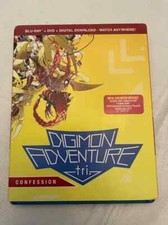 Digimon Adventure Tri Confession Blu-Ray in case w/ Slipcover  Insert NO DVD