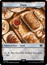 10 Token Cards - FOOD - The Lord of the Rings (LTR) - Magic MTG FTG