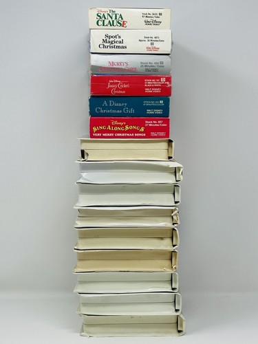 15 Disney Weihnachten VHS Kassetten Lot Mickey's Once Upon/Magical/Geschenk/Jiminy Cricket+ - Bild 5 von 22