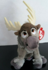 Walt Disney's Frozen Sven Beanie Baby with Tags - Disney Sparkle Collection