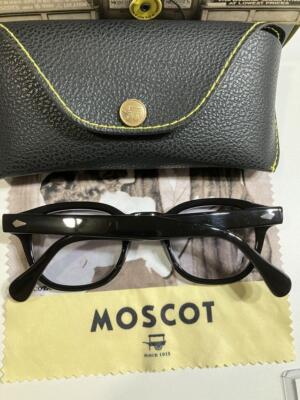MOSCOT レムトッシュ 46-24-145 ブラック MOSCOT(モスコット) / MOSCOT/46□24-145/LEMTOSH/プラスチック