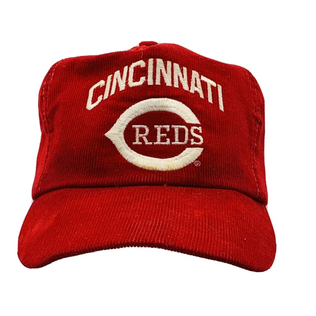 🧢 Vintage 1990's ANNCO Cincinnati Reds Red Hat Cap Corduroy SnapBack eBay