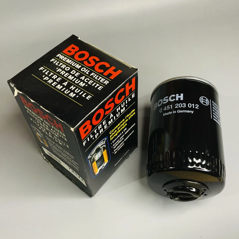 FILTRO DE ACEITE BOSCH GENUINO PARA AUDI FERRARI NISSAN PORSCHE VOLVO 72174 1965-2006 Foto 2 de 4
