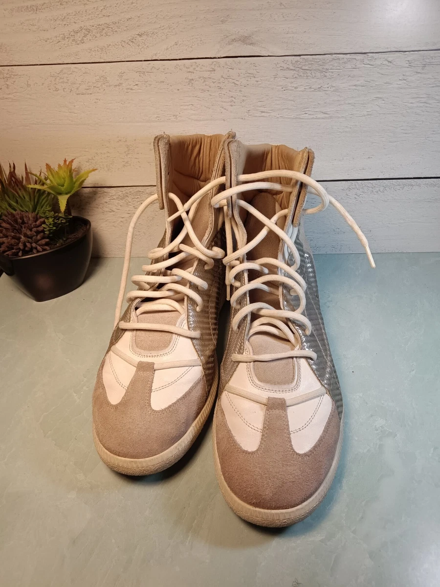 Maison Martin Margiela 22 High Top Cream Size 46 Italy 13 Usa