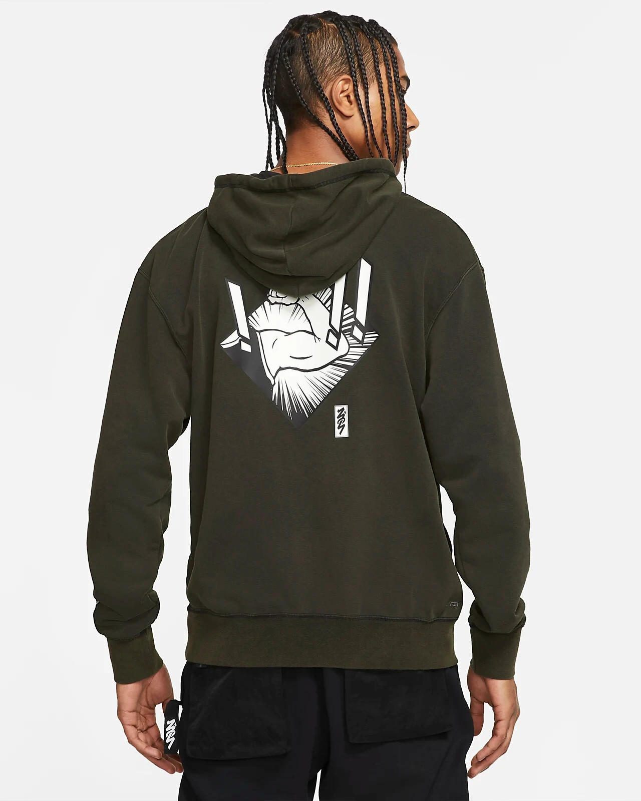 NIKE ZION FLEECE PULLOVER HOODIE SIZE XL (DH0598 010)
