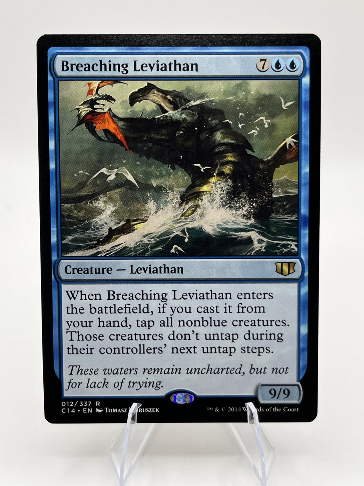 Breaching Leviathan - Commander 2014 - MTG Magic the Gathering - NM / M