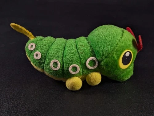 Vintage Pokemon Caterpie Bandai  Friends 1998 4" Plush Toy