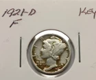 1921-D F Mercury Dime Key Date