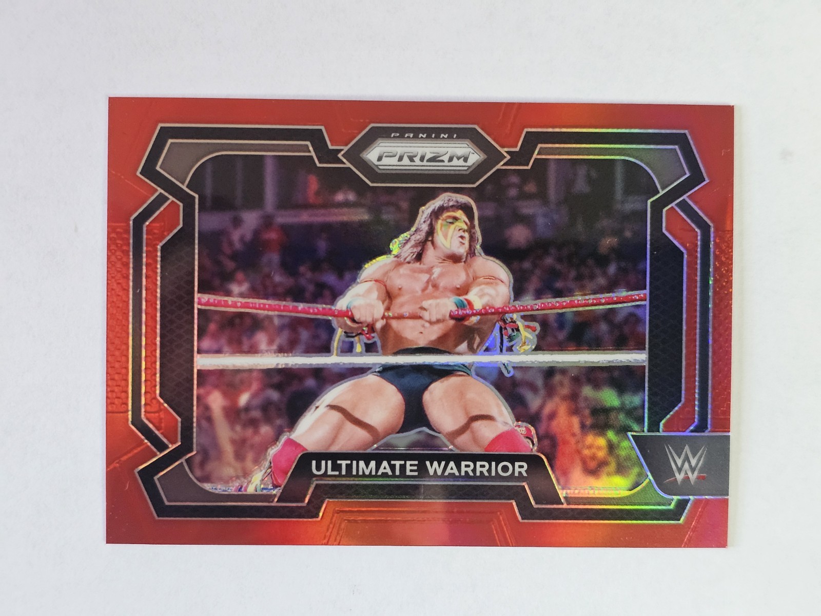 2024 Panini Prizm WWE - Ultimate Warrior #11 Red Prizm /299