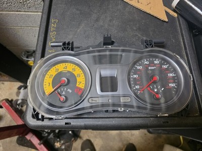 RENAULT CLIO MK3 RS SPORT 197 200 SPEEDO CLOCK SPEEDOMETER UPGRADE YELLOW