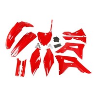 Ufo Plastiksatz FüR Honda Plastikkit CRF450 17 Red W/Airbox