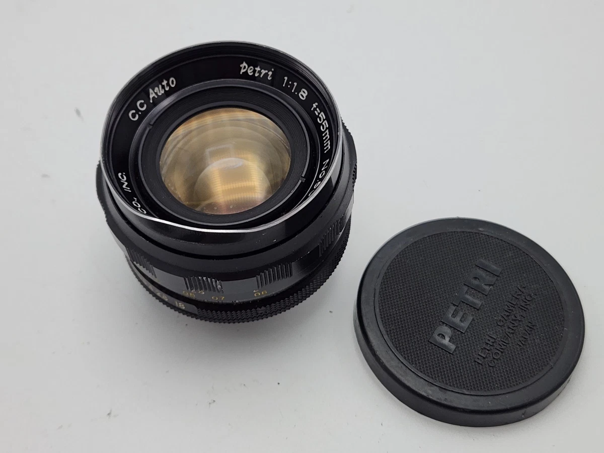 F/1.8 Camera Lenses Petri 55mm Focal for sale | eBay