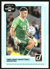 2025-26 Donruss Road to FIFA World Cup #160 Emiliano Martinez - SCR