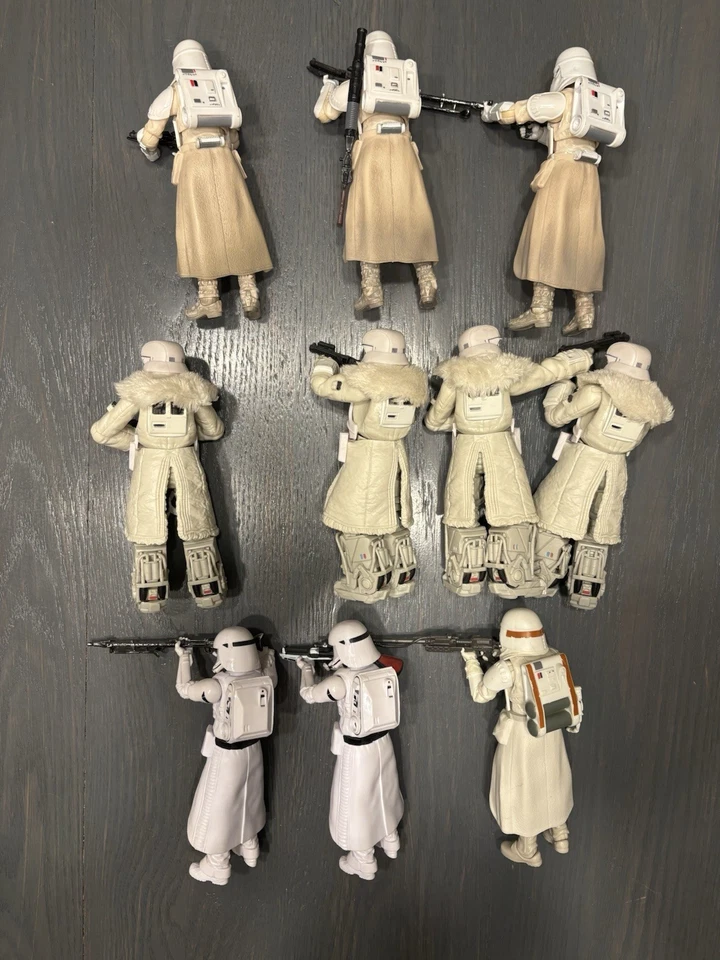 Lote Star Wars Black Series Snow Trooper First Order Flame  - Imagem 2 de 2
