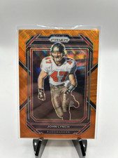 Panini 2022 Prizm John Lynch #281 Orange Wave Prizm /60 Buccaneers