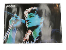 VINTAGE BONO 1984 PEACHES AUSTRALIA LARGE 80'S ROCK POSTER