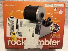 New Dan  Darci Advanced Rock Tumbler Kit 3 Speeds 9-Day Timer Complete Set