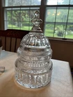 Vintage Waterford Crystal Capital Dome Biscuit Candy Jar - Read