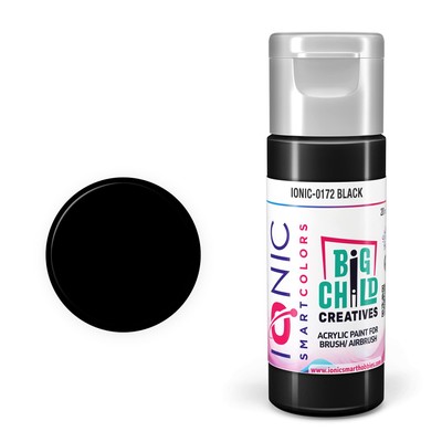 IONIC 0172 SMART COLORS: BLACK 20ml (by Big Child Creatives | AMMO)