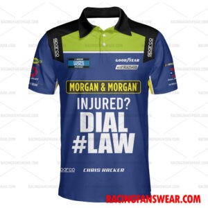 Chris Hacker Nascar Racing Hawaiian Shirt- Polo Shirts