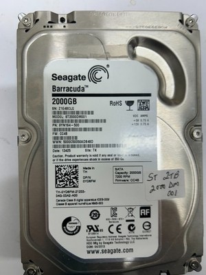 ST2000DM001,  9YN164-500,  CC4B,   Z1E Seagate HHD