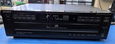Sony CDP-C225 5-Disc CD Changer Player High Density Linear Converter SERVICED