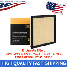 Engine Air Filter For Sienna Camry RX350 Durango Jeep Grand Cherokee 17801-0P050
