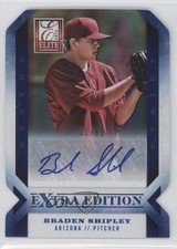 2013 Panini Elite Extra Edition 31/50 Braden Shipley #4 Auto 0f8