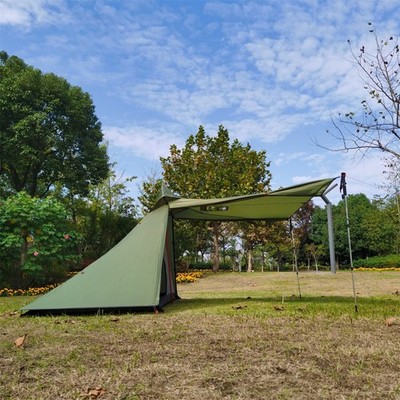 Campingzelt 2 Personen Zelt einfacher Aufbau hochfeste Stangen tragbares Design