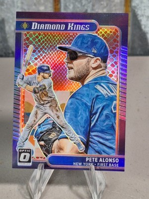 2021 Panini Donruss Optic Diamond Kings Red Dragon Prizm /110 Pete Alonso #19 🔥