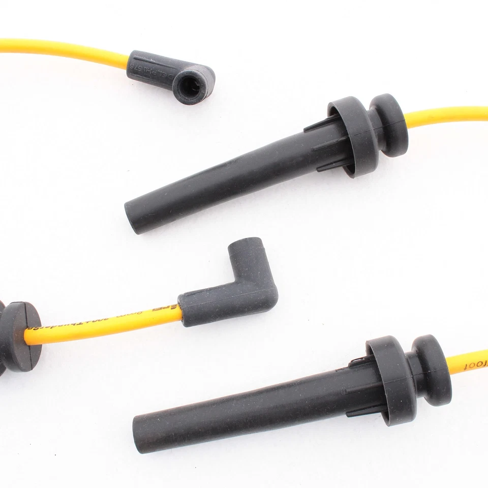 ACCEL 7961Y 300+ Amarillo Thundersport Ferro-Espiral 8MM Bujía Cables de Encendido Foto 3 de 4