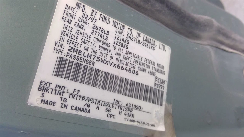 Power Steering Pump Fits 91-98 LINCOLN & TOWN CAR 1718892 Foto 4 de 4