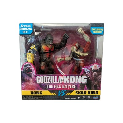 Godzilla x Kong: Kong vs Skar King 6'' Figures 2-Pack
