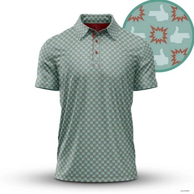 Funny Finger. Bang Best Gift Over Print Polo Shirt Size S-5XL 