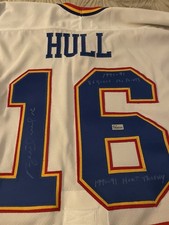 Brett Hull Signed Autographed Vintage CCM Authentic Center Ice Jersey St. Louis