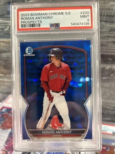 2023 Bowman Chrome Sapphire Edition Prospects Roman Anthony #BCP-220 PSA 9